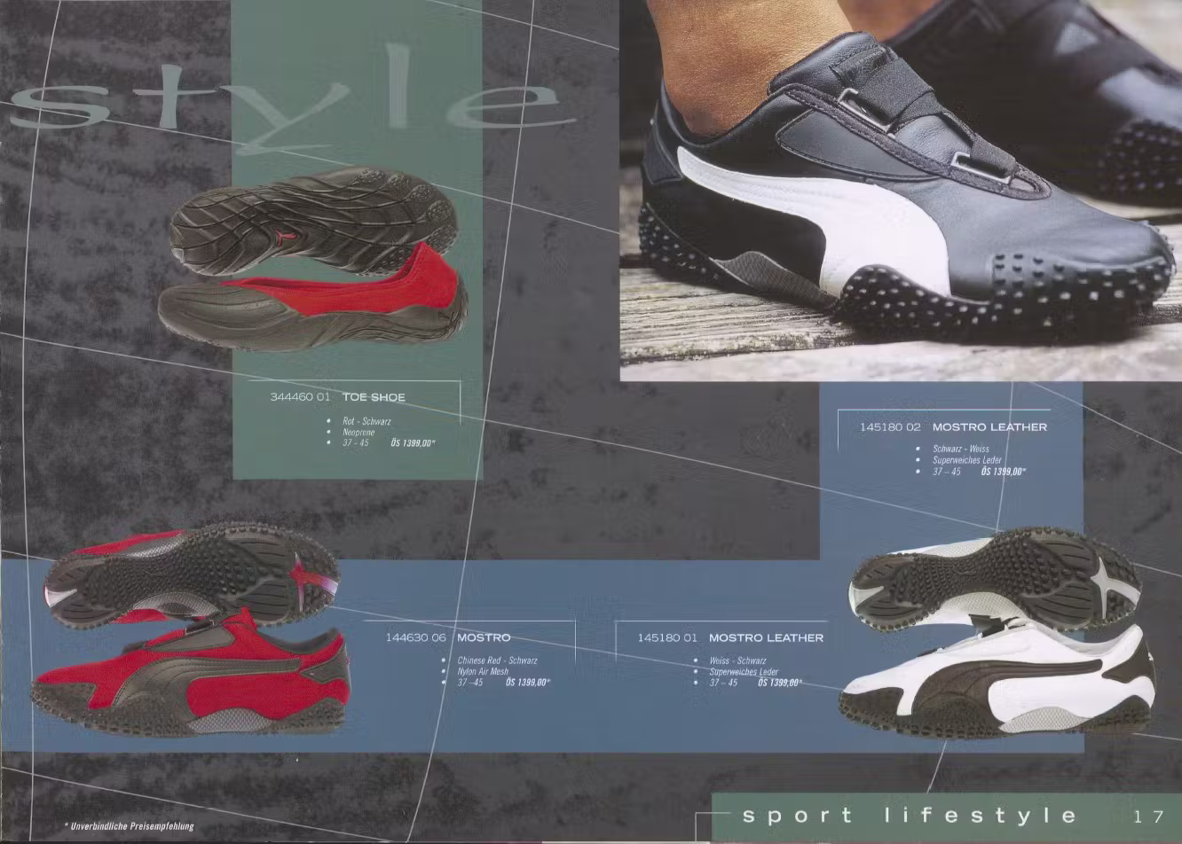 PUMA Mostro campaign imagery